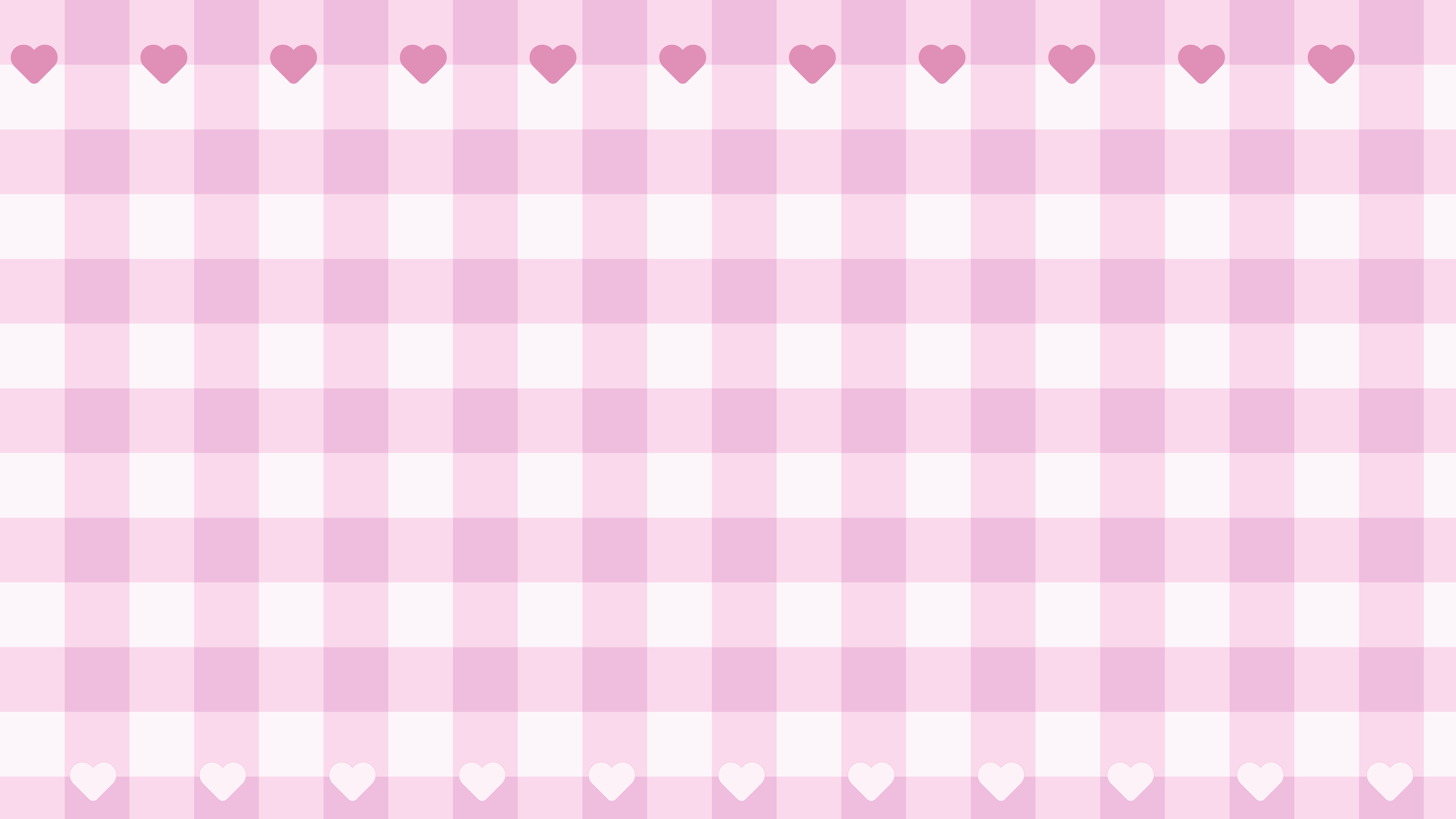 aesthetic pastel pink with heart gingham, checkers, plaid, checkerboard wallpaper illustration, perfect for wallpaper, backdrop, postcard, background, banner